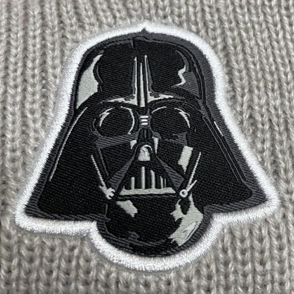 Star Wars x New Era Darth Vader Knit Beanie Hat Adult One Size Heather Gray (a)